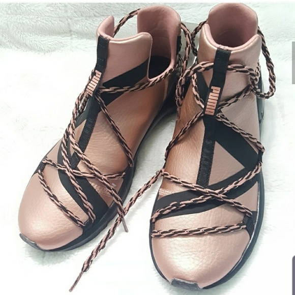 NWOB Puma Fierce Rope Copper Demi-cut Size 6.5 - Picture 6 of 13